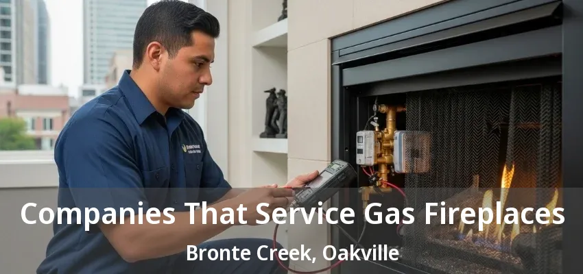 Companies That Service Gas Fireplaces Bronte Creek, Oakville - ON