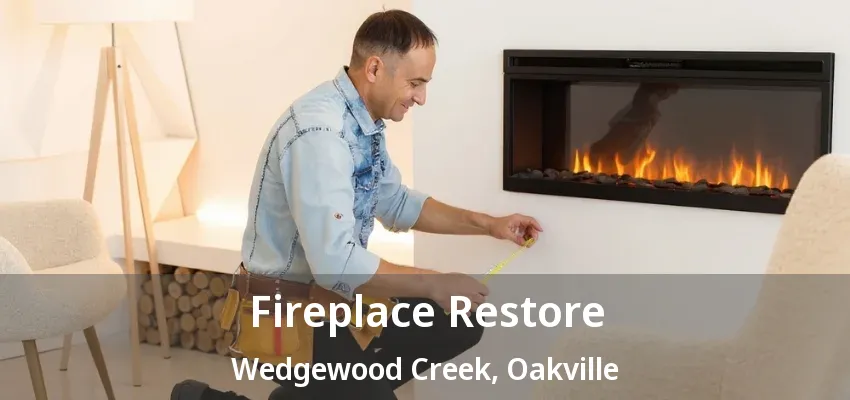 Fireplace Restore Wedgewood Creek, Oakville - ON