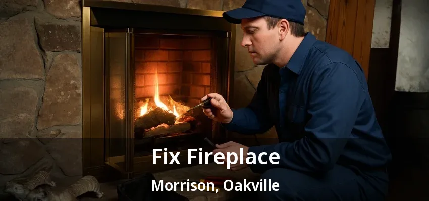 Fix Fireplace Morrison, Oakville - ON