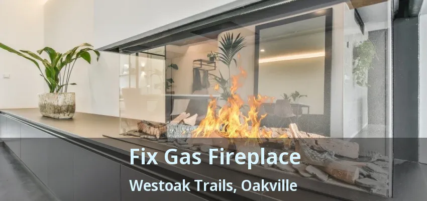 Fix Gas Fireplace Westoak Trails, Oakville - ON