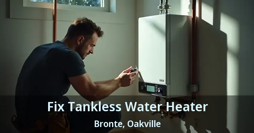 Fix Tankless Water Heater Bronte, Oakville - ON Fix Tankless Water Heater Bronte, Oakville - ON