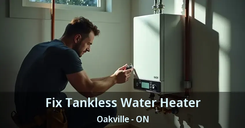 Fix Tankless Water Heater Oakville - ON Fix Tankless Water Heater Oakville - ON