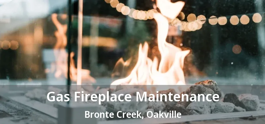 Gas Fireplace Maintenance Bronte Creek, Oakville - ON