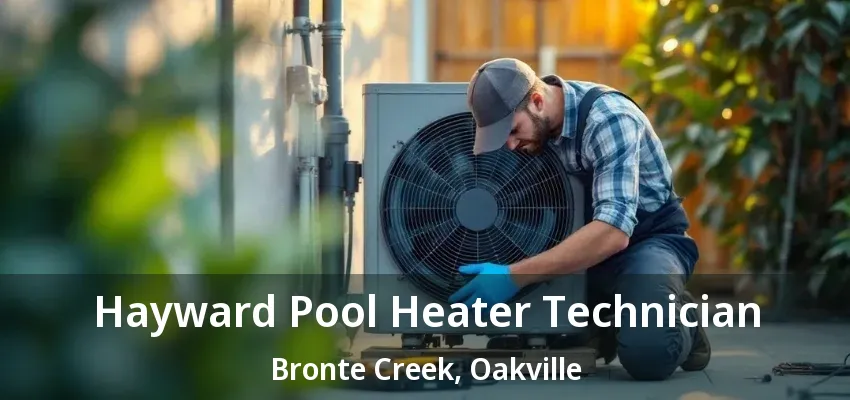 Hayward Pool Heater Technician Bronte Creek, Oakville - ON Hayward Pool Heater Technician Bronte Creek, Oakville - ON
