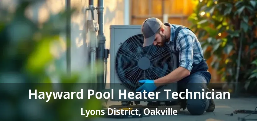 Hayward Pool Heater Technician Lyons District, Oakville - ON
