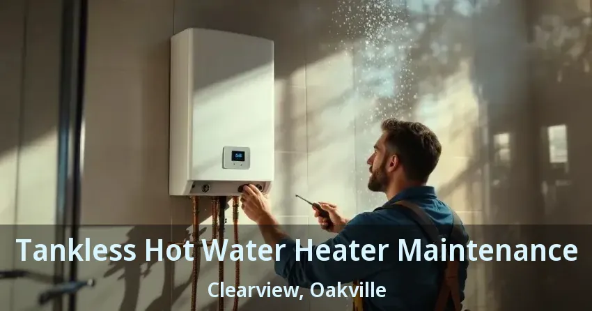 Tankless Hot Water Heater Maintenance Clearview, Oakville - ON