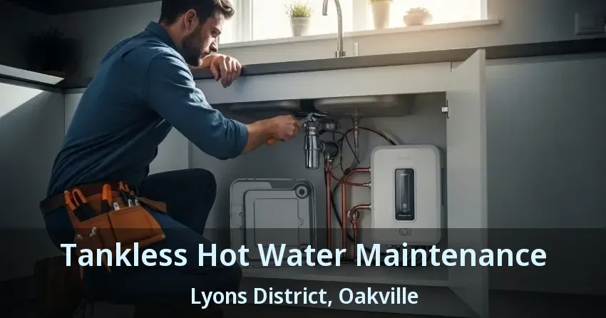 Tankless Hot Water Maintenance Lyons District, Oakville - ON