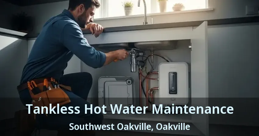 Tankless Hot Water Maintenance Southwest Oakville, Oakville - ON