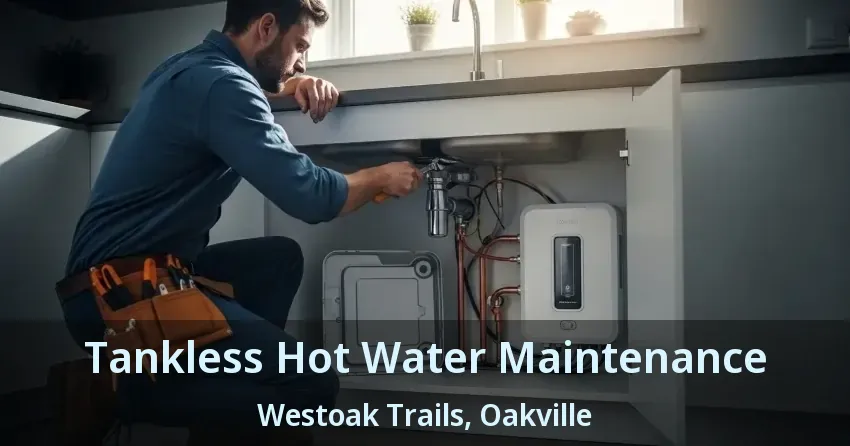 Tankless Hot Water Maintenance Westoak Trails, Oakville - ON