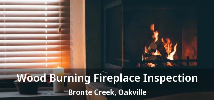 Wood Burning Fireplace Inspection Bronte Creek, Oakville - ON Wood Burning Fireplace Inspection Bronte Creek, Oakville - ON