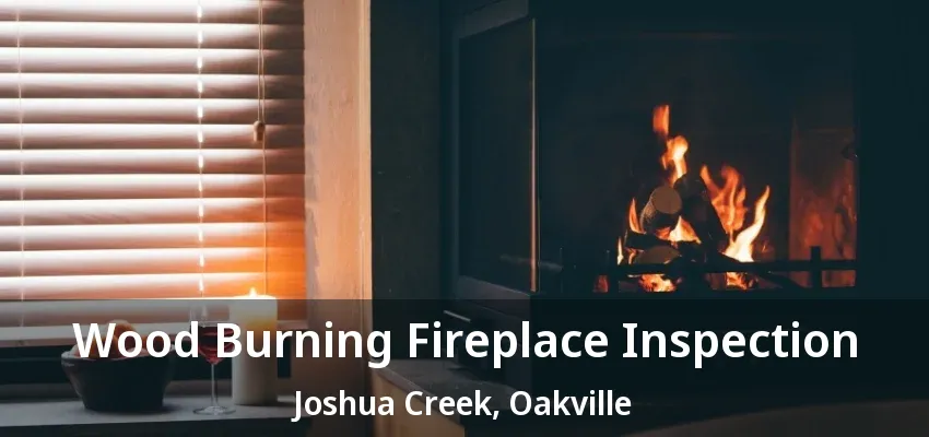 Wood Burning Fireplace Inspection Joshua Creek, Oakville - ON Wood Burning Fireplace Inspection Joshua Creek, Oakville - ON